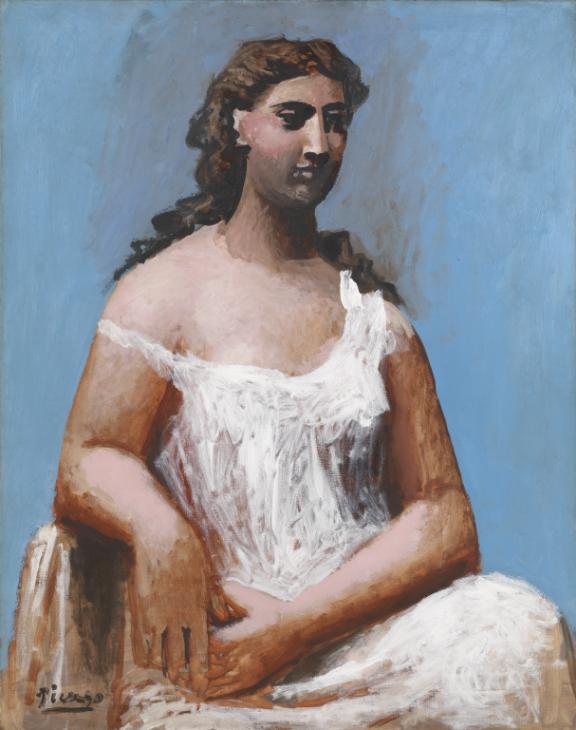 Seated Woman in a Chemise 1923 Pablo Picasso 1881-1973 Bequeathed by C. Frank Stoop 1933 http://www.tate.org.uk/art/work/N04719. © Succession Picasso/DACS 2016