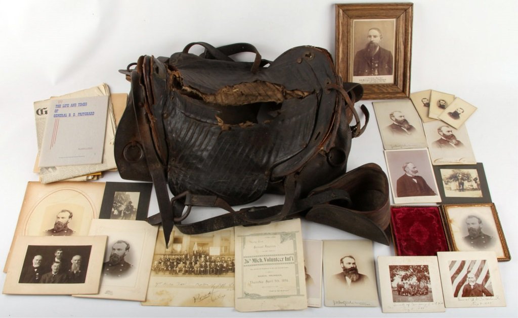 Saddle and archive of Gen. Benjamin D. Pritchard. Centurion Auctions image