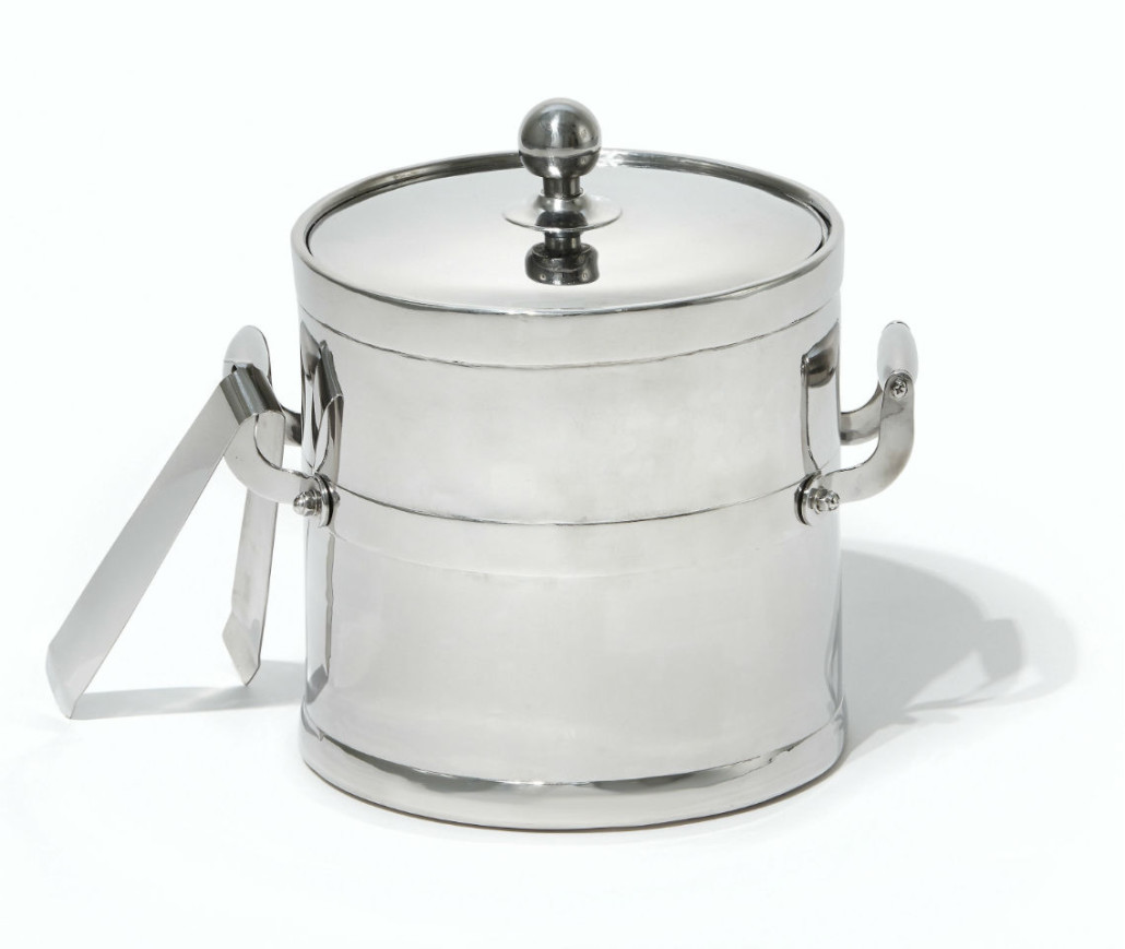 Jeff Koons (b. 1954), ‘Ice Bucket,’ 1986, cast stainless steel. Price realized: $370,000. Heritage Auctions image