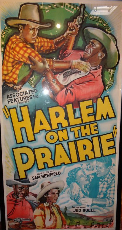 This vivid and graphic poster for ‘Harlem on the Prairie’ is an authentic two sheet from a Hollywood estate. Mounted on backing and framed, it measuring 40 by 78 inches. Estimate: $1,360-$1,870. Last Chance by LiveAuctioneers image