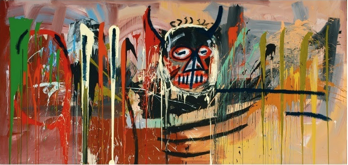 Large Jean-Michel Basquiat painting sells for $57.29M