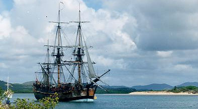 Captain Cook's ship