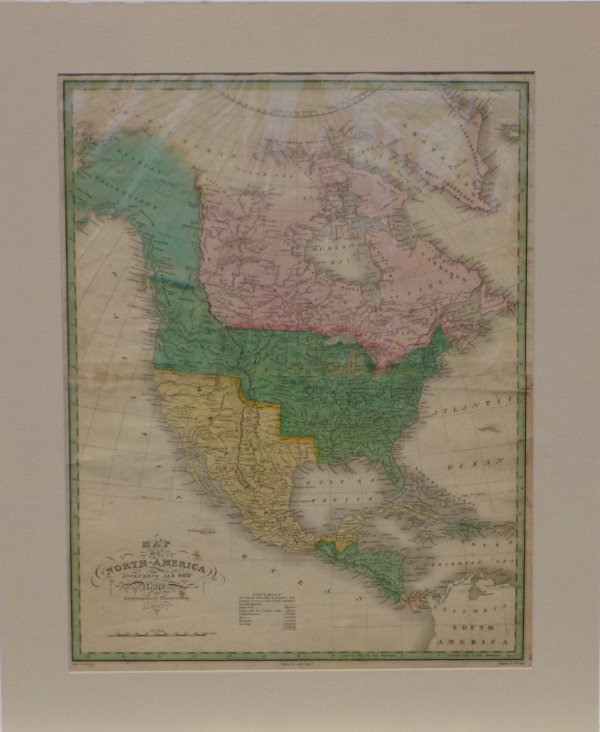 North America, Finley, 1826, 27in x 22 ½in. Estimate: $1,700-$2,300.