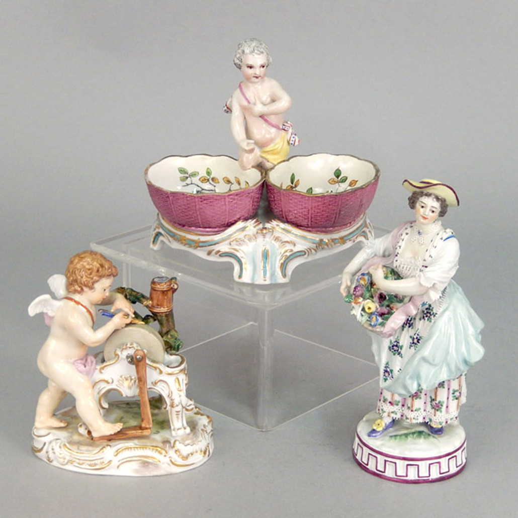 Meissen porcelain figurines