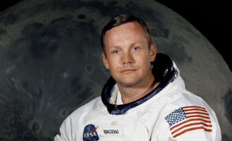 Neil Armstrong's helmet