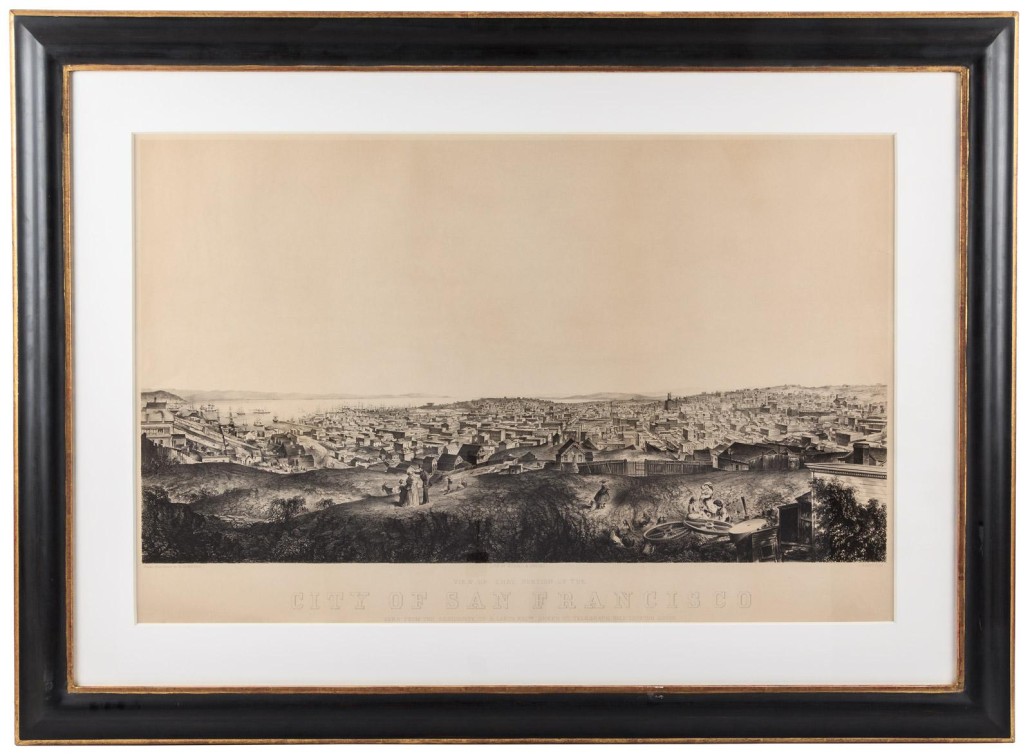 'View of San Francisco from Telegraph Hill.' PBA Galleries image