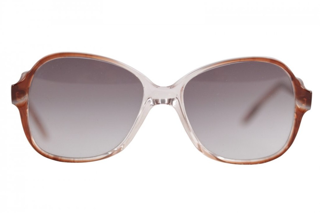 Yves Saint Laurent vintage brown sunglasses pluton, temple length 130mm, lens width 50mm. Estimate: $45-$60. Last Chance by LiveAuctioneers image