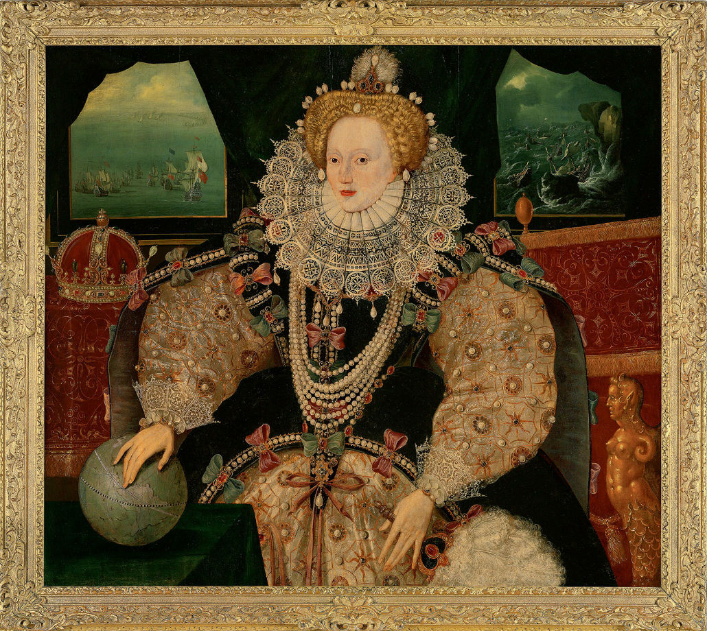 'Armada Portrait' of Queen Elizabeth I. The Art Fund image