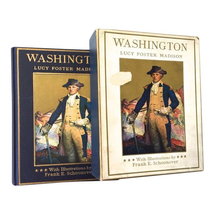 ‘Washington’ by Lucy Foster Madison, illustrated by Francis E. Schoonover, first edition, 1925. Estimate: 150-$200. Jasper52 image