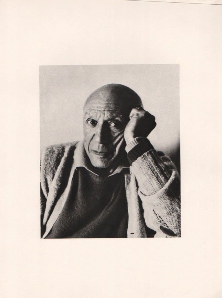 Cecil Beaton: Pablo Picasso, 1965, sheet-fed copperplate gravure, printed in Italy on card stock in 1982. Estimate: $500-$700. Jasper52 image 