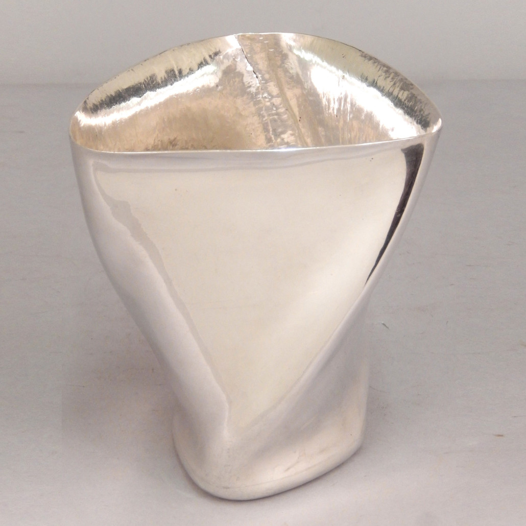 Antonio Pineda .930 sterling silver modernistic vase, est. $1,400-$2,000