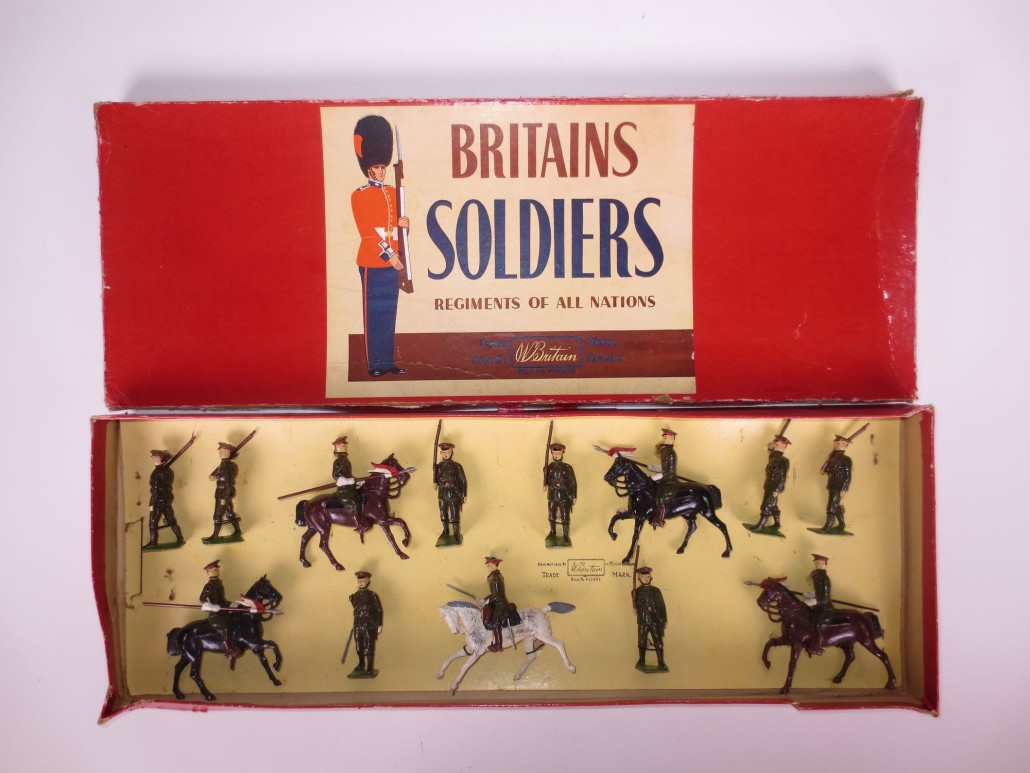 Only known example of Britains Set #2016 Japanese Imperial Guard, estimate $4,000-$6,000