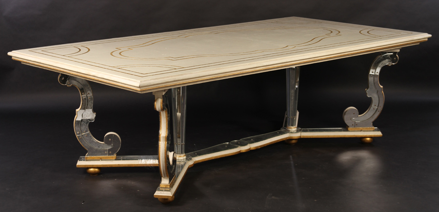 Rare Maison Jansen dining table. Estimate: $8,000-$12,000. Kamelot Auction House image