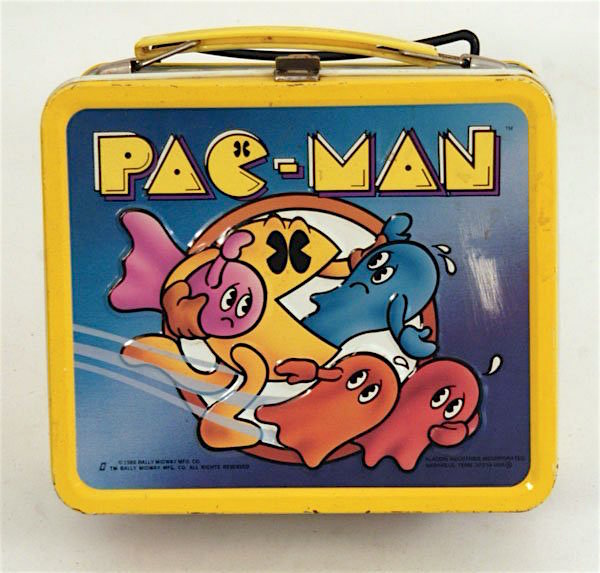 1980 Pac-Man lunch box, sold for $150