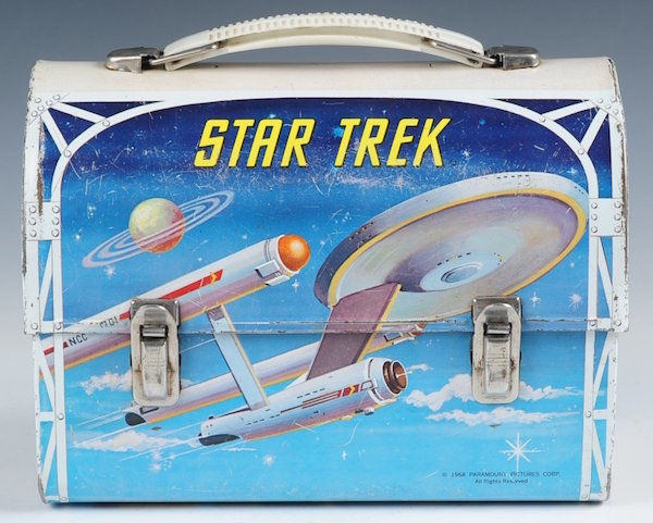 1968 Star Trek Dome Lunch Box, sold for $350