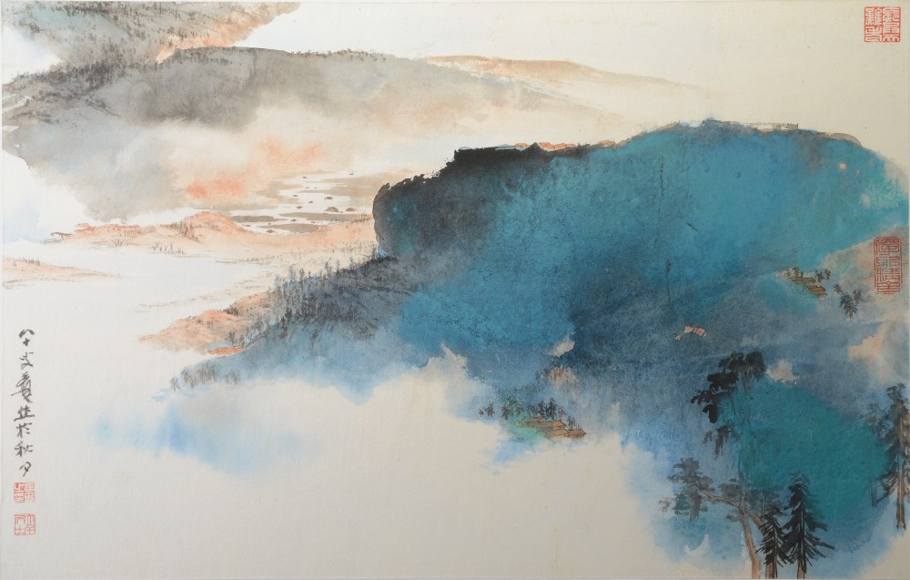 Zhang Daqian ink and color