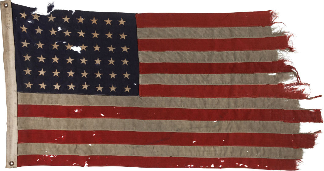 US D-Day flag flown to Dutch military museum