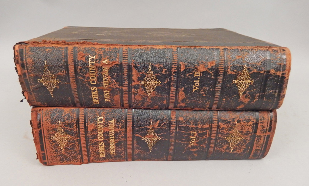 Two-volume set titled ‘Historical & Biographical Annals of Berks County Pennsylvania’