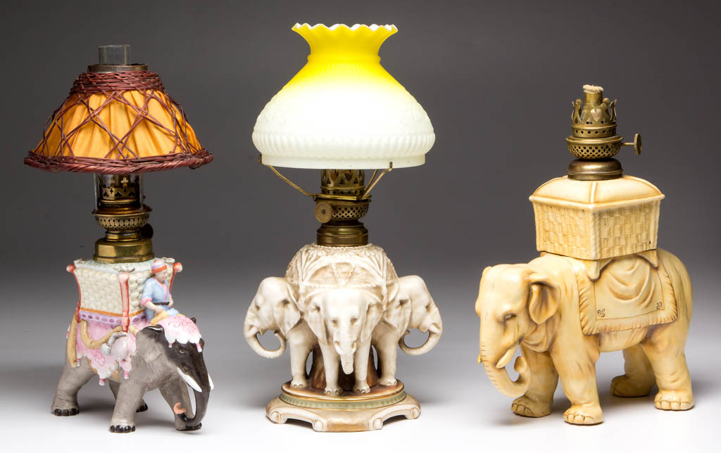 From a large selection of desirable ceramic figural lamps. Jeffrey S. Evans & Associates image