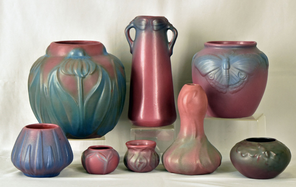 Unusual Van Briggle pottery, Judd's Auction Gallery image
