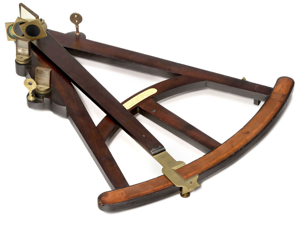 Hadley-type quadrant, or octant, made by George Adams, 1767. Auction Team Breker image 