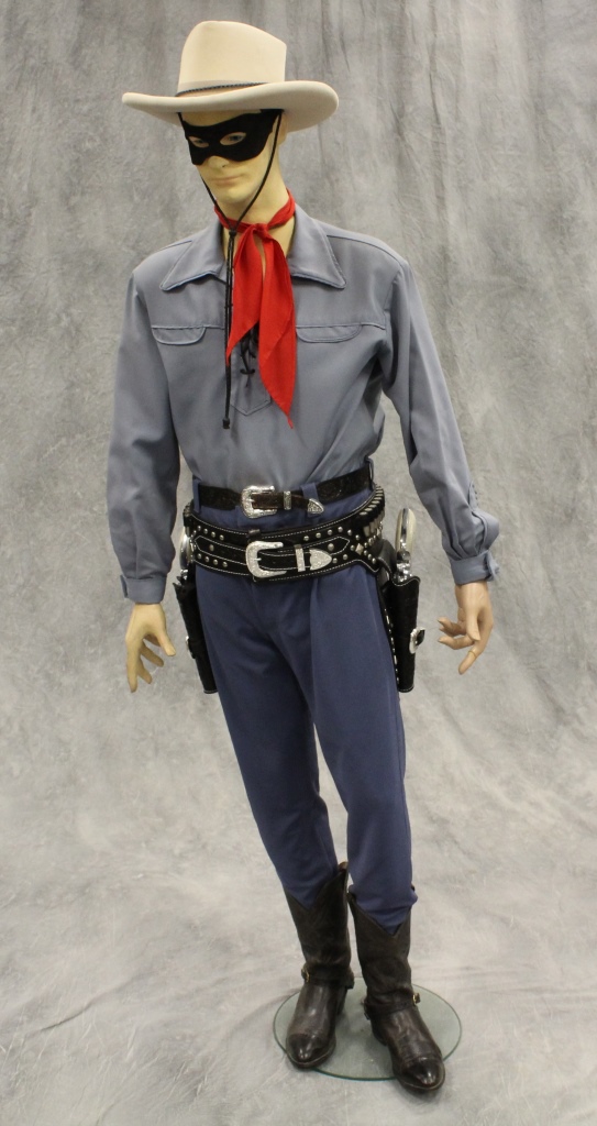 Lone Ranger mannequin with holster and pistols. Alderfer’s Auctioneers & Appraisers image