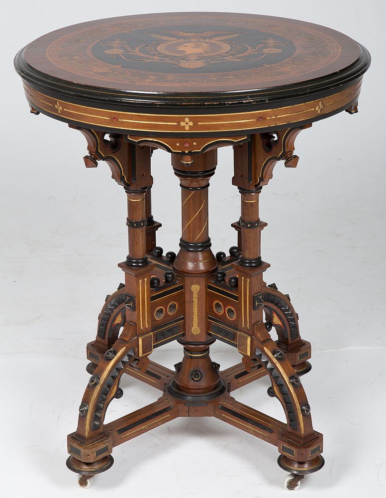 Rare U.S. Centennial Table, 1876. Gray's Auction image 