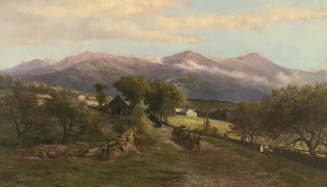 ‘Presidential Range,’ by Edward Hill (1843-1923), 1886. New Hampshire Historical Society, gift of The W. N. Banks Foundation 