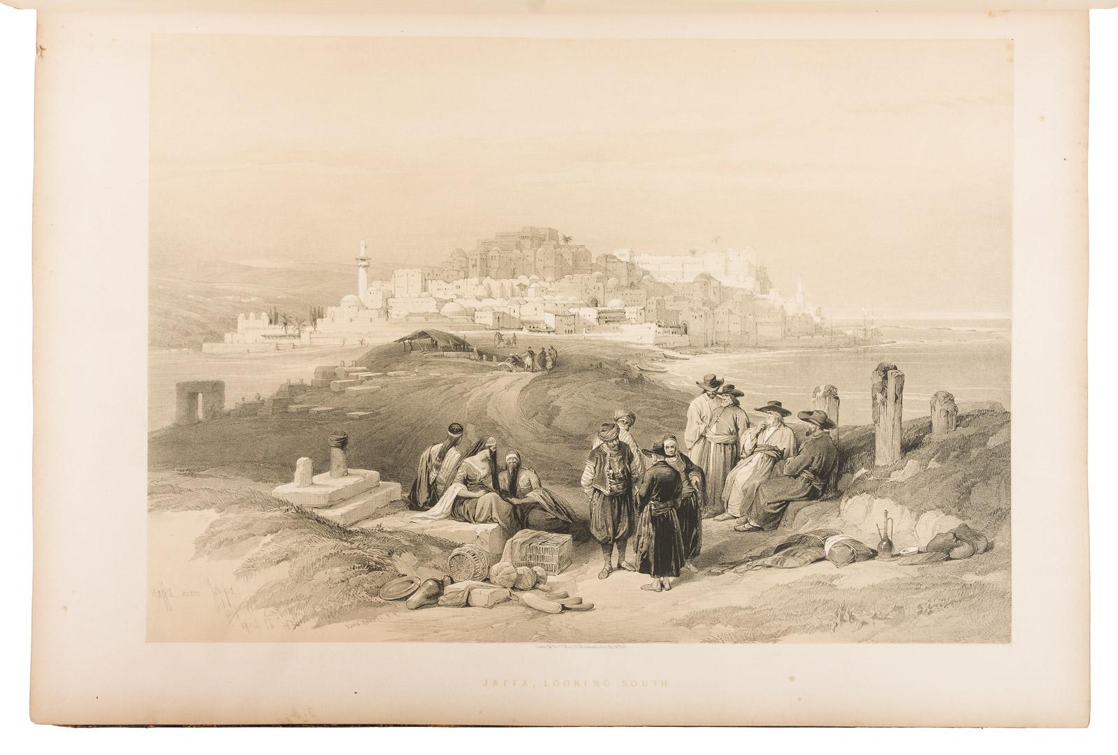 Illustration from 'The Holy Land' by David Roberts. Estimate: $15,000-$20,000. PBA Galleries image 