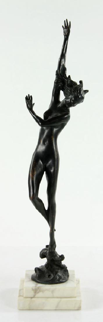 Harriet Whitney Frishmuth ‘Crest of the Wave’ bronze. Kaminski Auctions image
