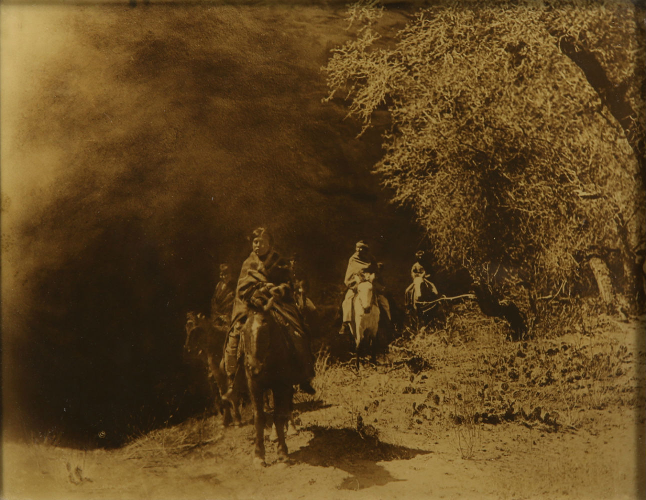 Clars will be selling three of Edward Curtis’ Orotone prints including one of his more famous pieces, ‘The Vanishing Race,’ (1904) which is estimated at $8,000-$12,000. Clars Auction Gallery image