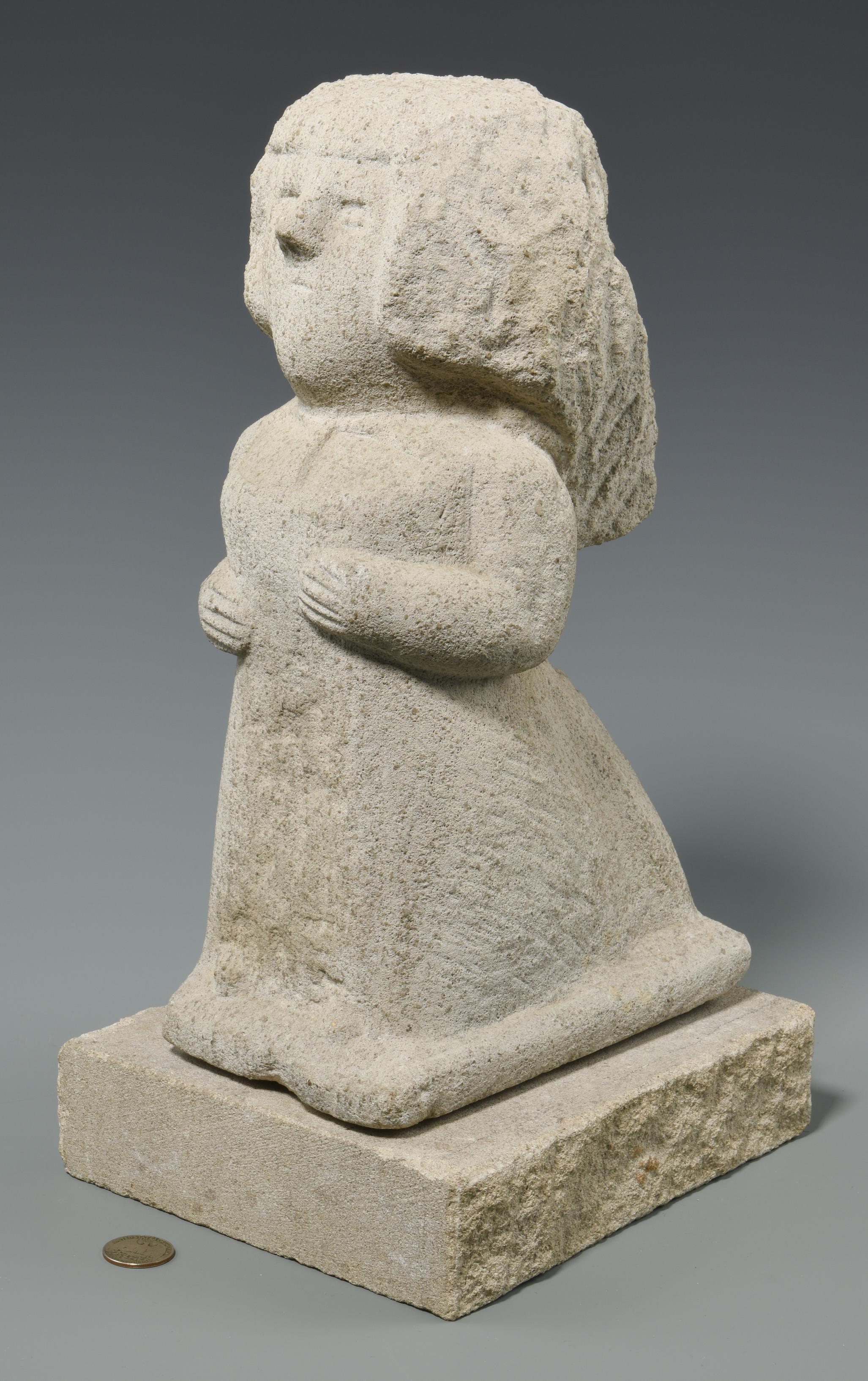 ‘The Nurse Supervisor’ by William Edmondson (American, 1874-1951) is one of the featured pieces from the collection of Dr. and Mrs. Benjamin Caldwell of Nashville. Case Antiques image