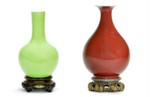 Asian monochrome ceramics