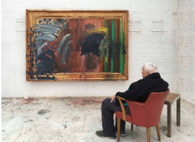 New self-portrait of Howard Hodgkin featured in National Portrait Gallery show