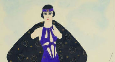 Erte paintings of Jazz Age beauties star in Auction Life May 7 sale