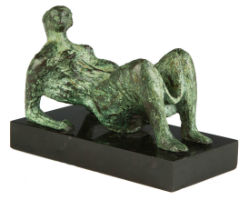 Henry Moore bronze maquette tops Cottone Auctions at $195,500