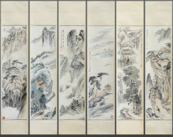 Zhang Daqian scrolls soar to $2.9M at Clars Auction Gallery