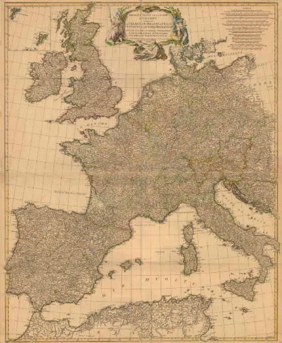 European map auction