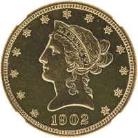 1902 Liberty $10 gold proof coin earns $66,275 at Rago auction