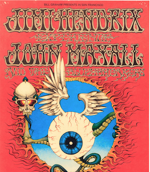 1968 Jimi Hendrix poster