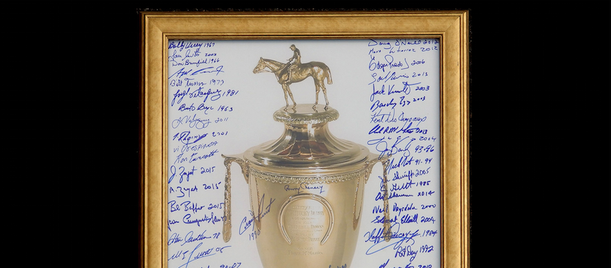 Kentucky Derby trophy auction
