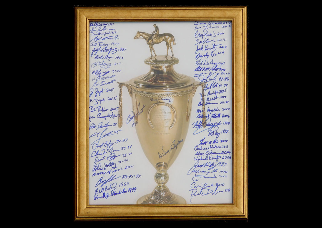 Kentucky Derby trophy auction