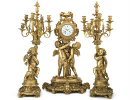 French clocks set the pace for lively auction at Moran’s Sept. 12