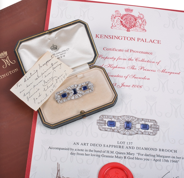 Princess Margaret's jewels