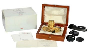 Camera buffs look to rare Leica collection selling Nov. 26