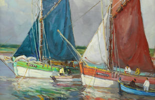American fine art fared well at Clars Auction Gallery Nov. 19