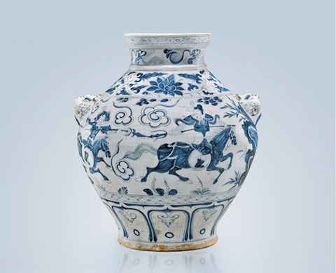 Chinese dynasty jar or urn