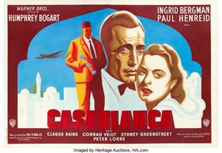 French Casablanca poster boosts Heritage sale to nearly $2M
