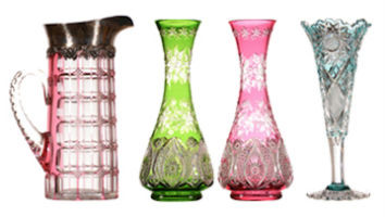 Dorflinger vases add color to Woody cut glass auction May 12