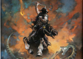 Frank Frazetta painting outshines Superman comic at auction